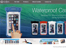 Tablet Screenshot of cooskin.com